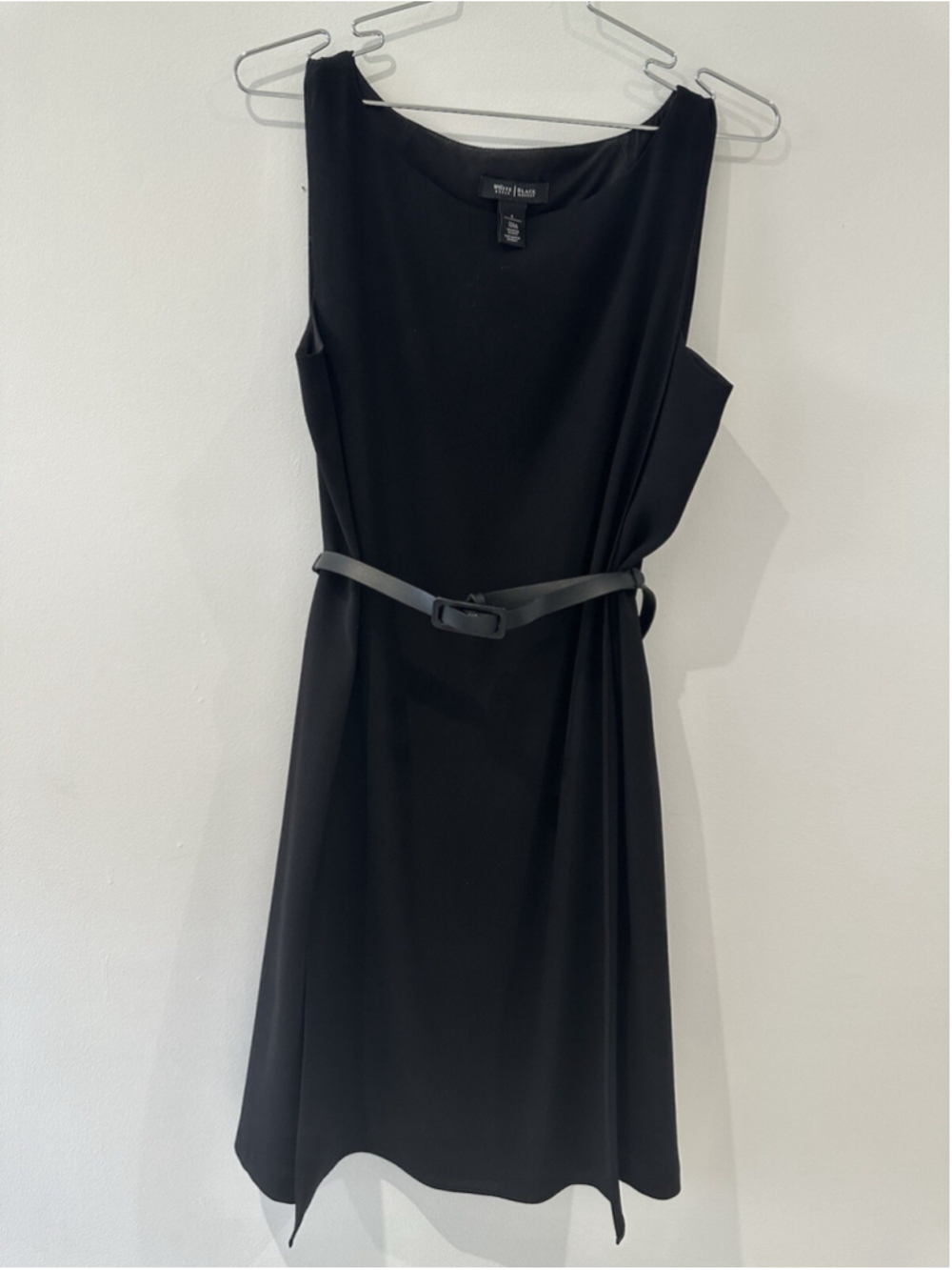 white house black market dress size 4 Sleeveless Black
